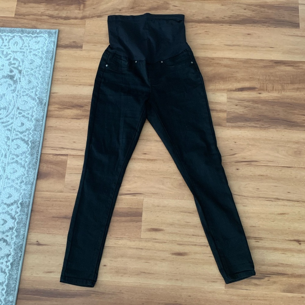 Bella Vida maternity jeans black NWOT Size small